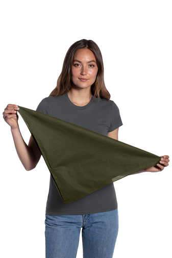Port Authority� Adult 80/20 Poly Cotton Large Bandana - 23" x 23"
